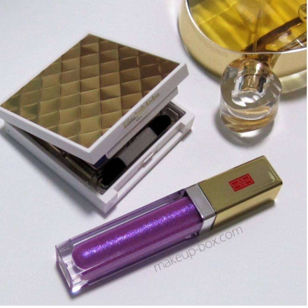 Elizabeth Ardenluminous lip gloss Shade Intriguing Violet # 16 NWOB - Picture 3 of 3